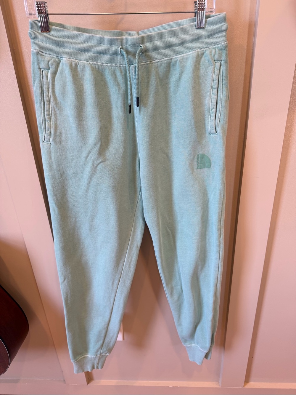 The North Face Aqua Blue Fleece Jogger Sweatpants Size Small